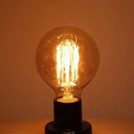 LIGHTME 6PCS G80 230V 40W E27 110 - 120LM 19AK RETRO BULB TUNGSTEN FILAMENT ENERGY-SAVING 