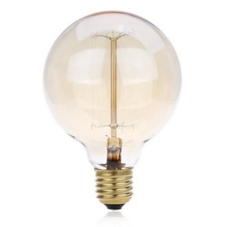 LIGHTME 6PCS G80 230V 40W E27 110 - 120LM 19AK RETRO BULB TUNGSTEN FILAMENT ENERGY-SAVING 