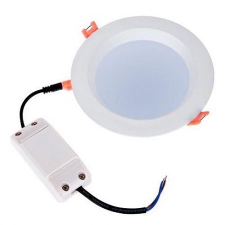LIGHTME 2PCS 6 INCH 18W 2700 - 3000K 1400 - 1500LM SMD2835 LED STAMPING DOWN LIGHT ENERGY 