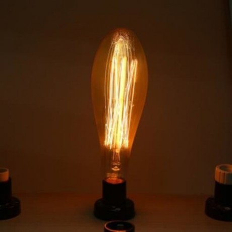 LIGHTME 4PCS 230V 40W E27 110 - 120LM 13AK RETRO BULB TUNGSTEN FILAMENT ENERGY-SAVING STRA