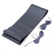 DIAMETER 38CM ADVANCED HAND-STITCHED CAR STEERING WHEEL PROTECTIVE COVER