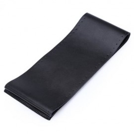 DIAMETER 38CM ADVANCED HAND-STITCHED CAR STEERING WHEEL PROTECTIVE COVER