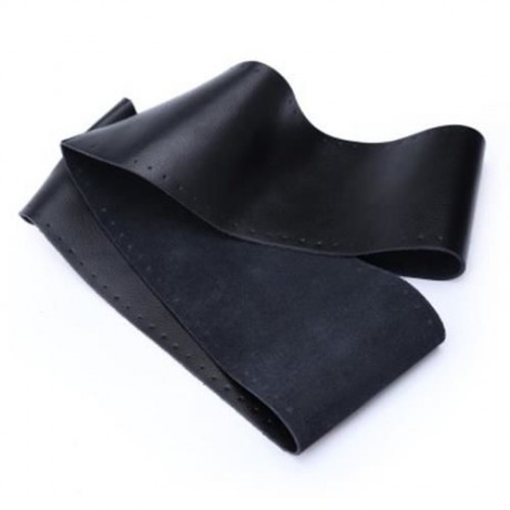 DIAMETER 38CM ADVANCED HAND-STITCHED CAR STEERING WHEEL PROTECTIVE COVER