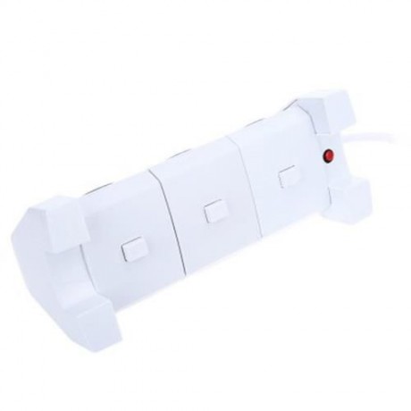 ALARDOR ALD - 3W6K - L 180 DEGREE ROTATING SOCKET INTELLIGENT PATCH PANEL USB SURGE PROTEC