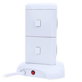 ALARDOR ALD - 2W4K - L 180 DEGREE ROTATING SOCKET INTELLIGENT VERTICAL SURGE PROTECTION PO