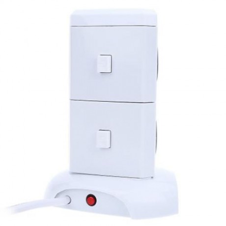 ALARDOR ALD - 2W4K - L 180 DEGREE ROTATING SOCKET INTELLIGENT VERTICAL SURGE PROTECTION PO