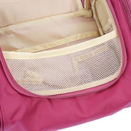 PORTABLE TRAVEL HANGING COSMETIC BAG OUTDOOR WATER-RESISTANT LARGE CAPACITY TOILETRY STORA