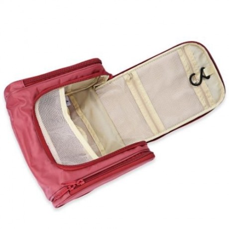 PORTABLE TRAVEL HANGING COSMETIC BAG OUTDOOR WATER-RESISTANT LARGE CAPACITY TOILETRY STORA