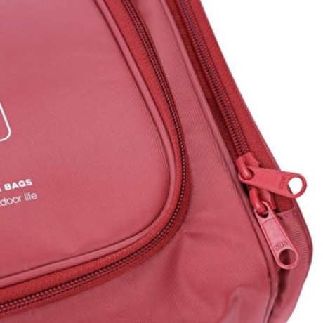 PORTABLE TRAVEL HANGING COSMETIC BAG OUTDOOR WATER-RESISTANT LARGE CAPACITY TOILETRY STORA