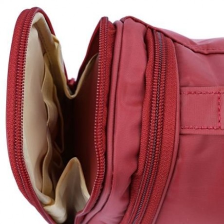 PORTABLE TRAVEL HANGING COSMETIC BAG OUTDOOR WATER-RESISTANT LARGE CAPACITY TOILETRY STORA