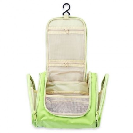 PORTABLE TRAVEL HANGING COSMETIC BAG OUTDOOR WATER-RESISTANT LARGE CAPACITY TOILETRY STORA