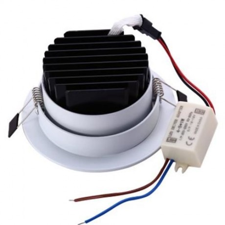 ULTRA THIN 10W LED COB PANEL LIGHT CEILING LAMP (WHITE LIGHT)