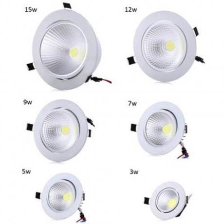 ULTRA THIN 10W LED COB PANEL LIGHT CEILING LAMP (WHITE LIGHT)