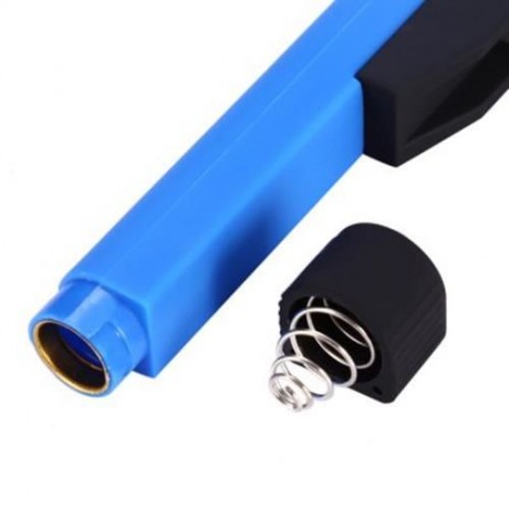 ULTRA BRIGHT 7 LEDS LED POCKET PEN WORK LIGHT WITH POWERFUL MAGNETIC BASE CLIP (BLUE)