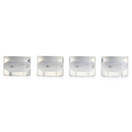 4PCS 60 X 45MM LED TRANSPARENT SKATEBOARD WHEELS (WHITE)