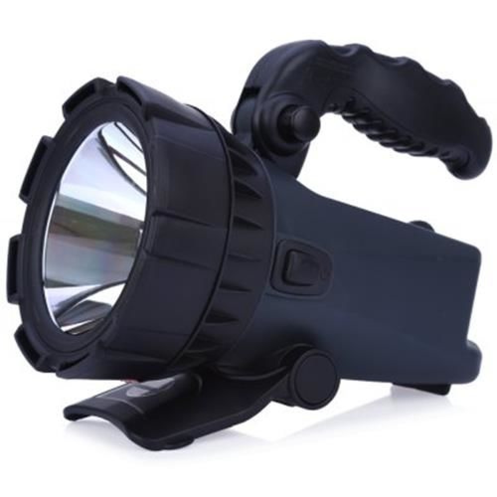 ZK2701 RECHARGEABLE LED OUTDOOR GLARE PATROL SEARCHLIGHT (BLACK GREY)