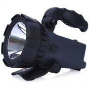 ZK2701 RECHARGEABLE LED OUTDOOR GLARE PATROL SEARCHLIGHT (BLACK GREY)