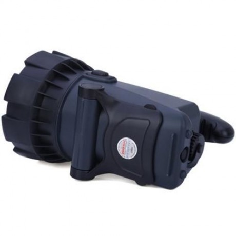 ZK2701 RECHARGEABLE LED OUTDOOR GLARE PATROL SEARCHLIGHT (BLACK GREY)