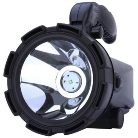 ZK2701 RECHARGEABLE LED OUTDOOR GLARE PATROL SEARCHLIGHT (BLACK GREY)
