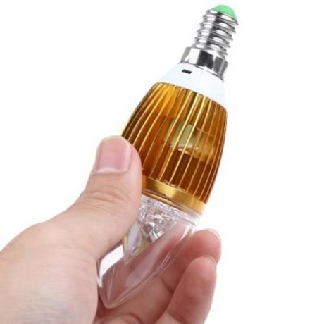 E14 3W 220V LED DIMMABLE CANDLE LIGHT BULB (COOL WHITE LIGHT)