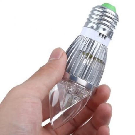 E27 5W 220V LED DIMMABLE CANDLE BULB LAMP (COOL WHITE LIGHT)