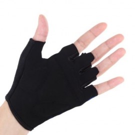 BOI BREATHABLE ANTI-SLIP UNISEX SHOCK RESISTANT OUTDOOR SPORTS HALF-FINGER BIKE BICYCLE CY