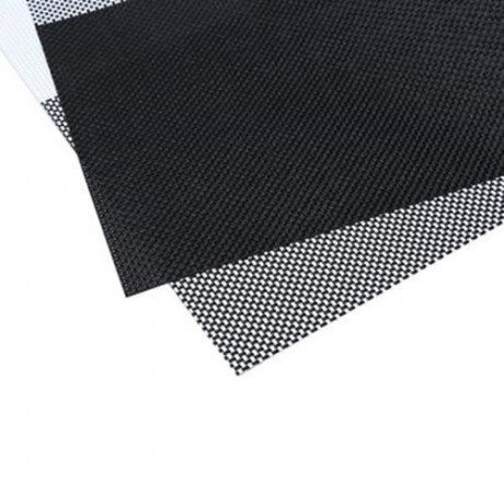 NON-SLIP INSULATION PVC COFFEE COASTER PLACEMAT KITCHEN TOOL TABLEWARE PAD (WHITE AND BLAC