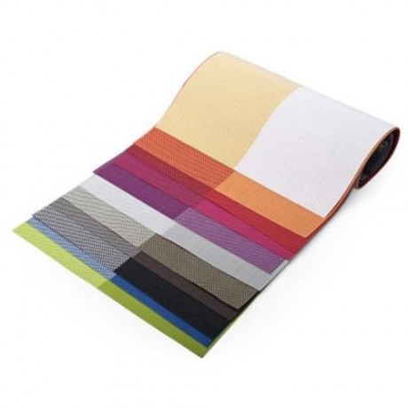 NON-SLIP INSULATION PVC COFFEE COASTER PLACEMAT KITCHEN TOOL TABLEWARE PAD (WHITE AND BLAC