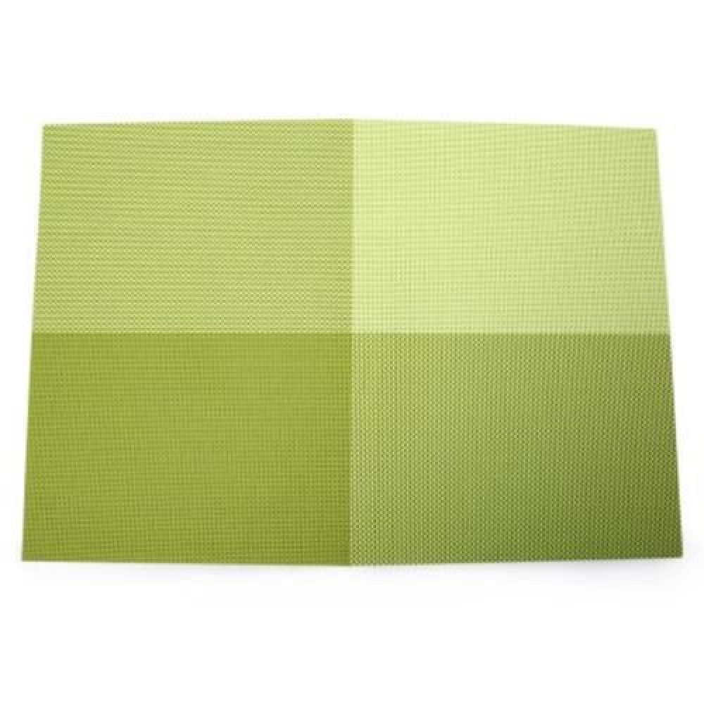 NON-SLIP INSULATION PVC COFFEE COASTER PLACEMAT KITCHEN TOOL TABLEWARE PAD (GREEN)