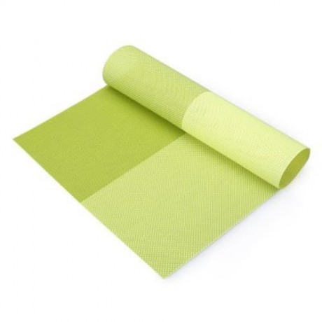 NON-SLIP INSULATION PVC COFFEE COASTER PLACEMAT KITCHEN TOOL TABLEWARE PAD (GREEN)