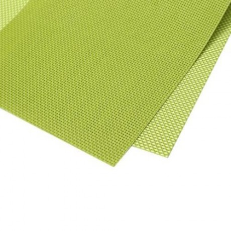 NON-SLIP INSULATION PVC COFFEE COASTER PLACEMAT KITCHEN TOOL TABLEWARE PAD (GREEN)