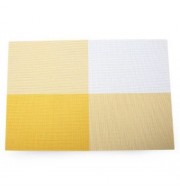 NON-SLIP INSULATION PVC COFFEE COASTER PLACEMAT KITCHEN TOOL TABLEWARE PAD (GINGER)
