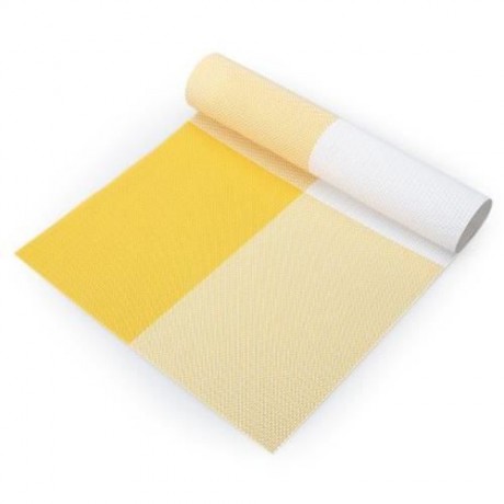 NON-SLIP INSULATION PVC COFFEE COASTER PLACEMAT KITCHEN TOOL TABLEWARE PAD (GINGER)