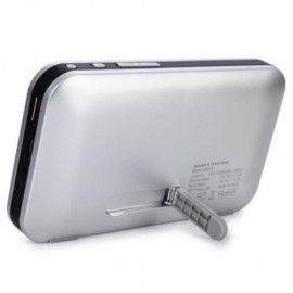 MX7-B MULTI-FUNCTION BLUETOOTH V2.1 SPEAKER WITH 5000MAH POWER BANK (SILVER)