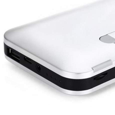 MX7-B MULTI-FUNCTION BLUETOOTH V2.1 SPEAKER WITH 5000MAH POWER BANK (SILVER)