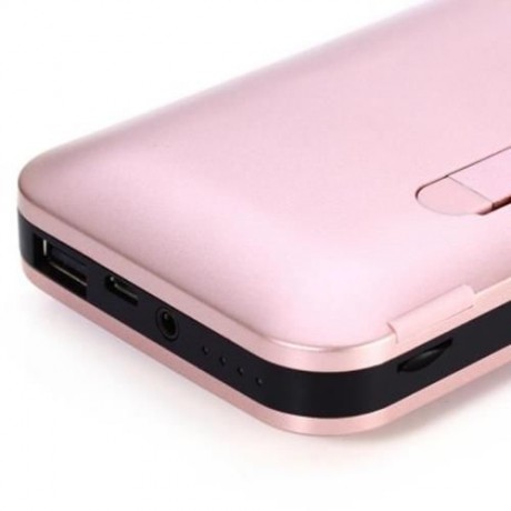 MX7-B MULTI-FUNCTION BLUETOOTH V2.1 SPEAKER WITH 5000MAH POWER BANK (ROSE GOLD)