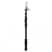 PORTABLE FISHING ANGLING KIT ROD TRAVEL ACCESSORY OUTDOOR (GRAY)