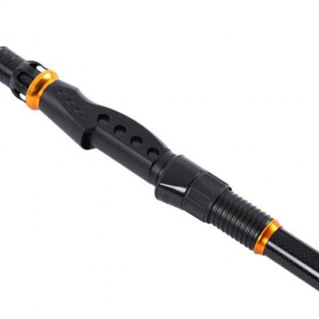 PORTABLE FISHING ANGLING KIT ROD TRAVEL ACCESSORY OUTDOOR (GRAY)