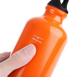 BRS - 102 530ML FUEL OIL CONTAINER GAS BOTTLE FOR OUTDOOR CAMPING (ORANGE)