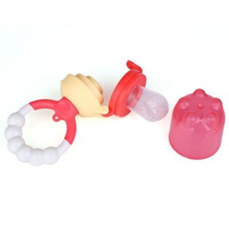 SOFT SAFETY SILICONE BABY FOOD CHEW PACIFIER (COLOR ASSORTED)