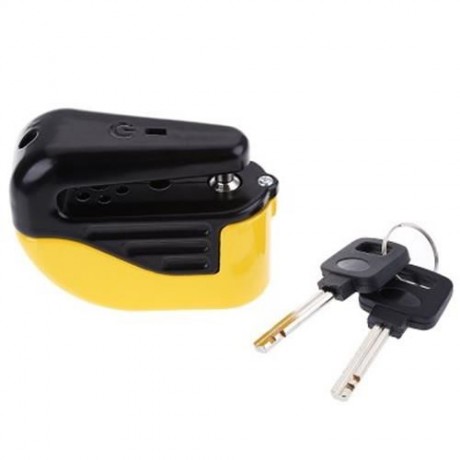 SMALL DISC BRAKES ELECTRON BICYCLE BIKE MOTORCYCLE ALARM LOCK THEFT-PROOF SECURITY PART AC