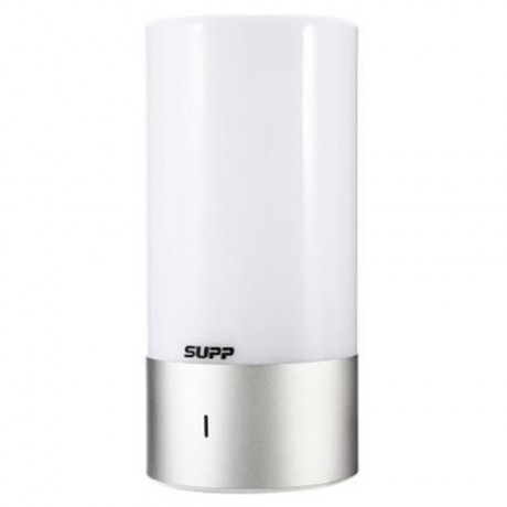 WL - 32B 2 IN 1 BLUETOOTH 4.0 TOUCH SENSOR SMART LIGHT SPEAKER (WHITE)