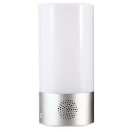 WL - 32B 2 IN 1 BLUETOOTH 4.0 TOUCH SENSOR SMART LIGHT SPEAKER (WHITE)
