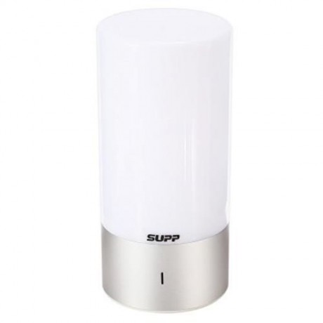 WL - 32B 2 IN 1 BLUETOOTH 4.0 TOUCH SENSOR SMART LIGHT SPEAKER (WHITE)