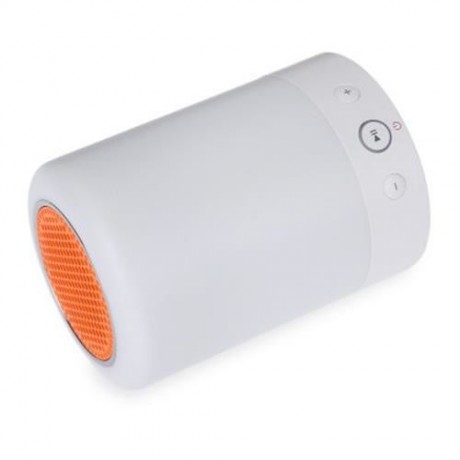 L7 3 IN 1 PORTABLE ROMANTIC TOUCH SENSOR SMART LIGHT BLUETOOTH SPEAKER RADIO (ORANGE)
