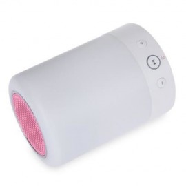 L7 3 IN 1 PORTABLE ROMANTIC TOUCH SENSOR SMART LIGHT BLUETOOTH SPEAKER RADIO (RED)