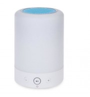 L7 3 IN 1 PORTABLE ROMANTIC TOUCH SENSOR SMART LIGHT BLUETOOTH SPEAKER RADIO (BLUE)