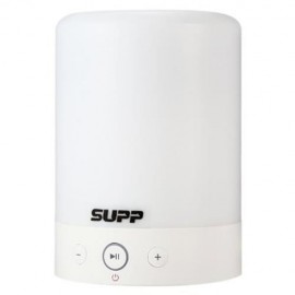 L7 3 IN 1 PORTABLE ROMANTIC TOUCH SENSOR SMART LIGHT BLUETOOTH SPEAKER RADIO (WHITE)