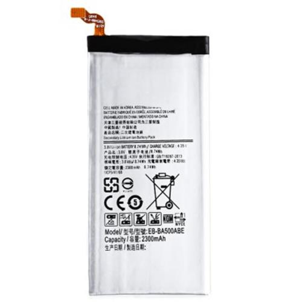 EB - BA500ABE 2300MAH SPARE REPLACEMENT LI-ION BATTERY FOR SAMSUNG GALAXY A5 / A5000 / A50 EB - BA500ABE 2300MAH SPARE REPLACEMENT LI-ION BATTERY FOR SAMSUNG GALAXY A5 / A5000 / A50