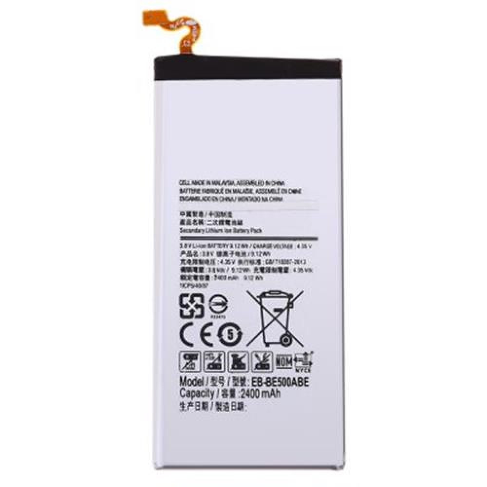 2400MAH LI-ION BATTERY FITTING FOR SAMSUNG GALAXY E5 / E500 / E500H / E500F / SM-E500 (WHI 2400MAH LI-ION BATTERY FITTING FOR SAMSUNG GALAXY E5 / E500 / E500H / E500F / SM-E500 (WHI